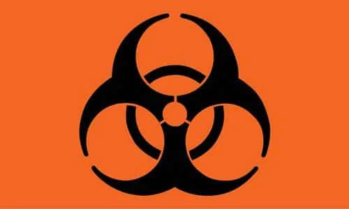 5x3 Biohazard Flag