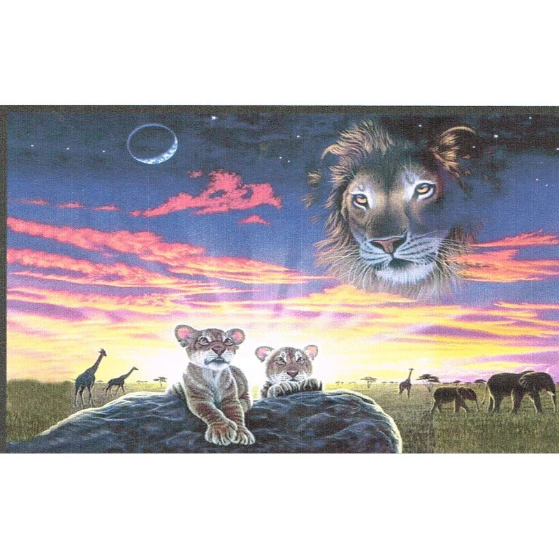 5x3 African Animals Flag