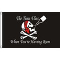 5x3 Time Flies When You're Having Rum Flag