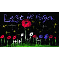 5x3 Lest We Forget Poppy Field Flag