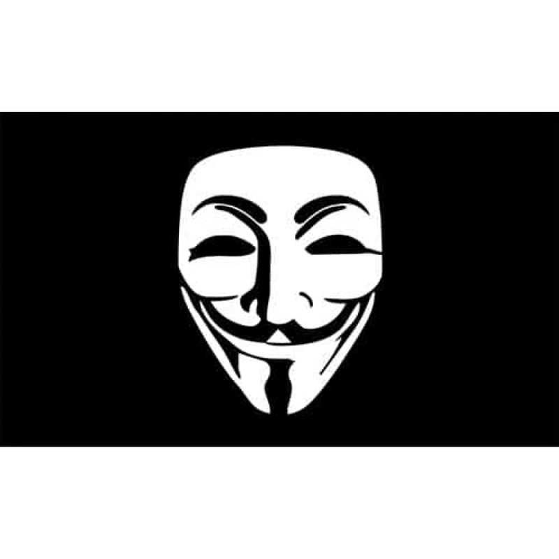 5x3 Guy Fawkes Anonymous Flag