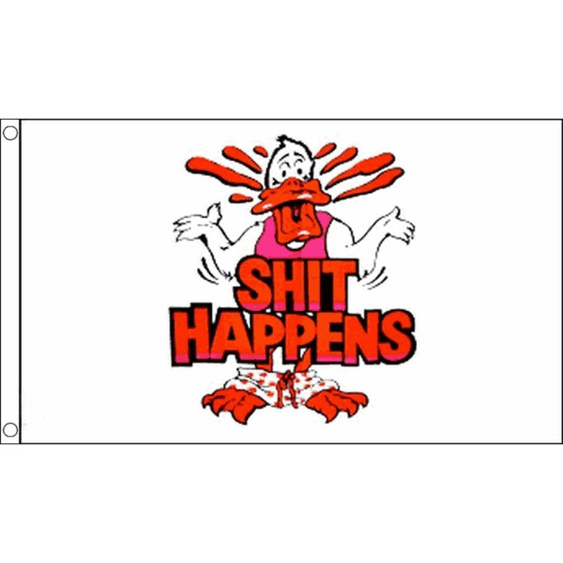 5x3 S**t Happens Flag