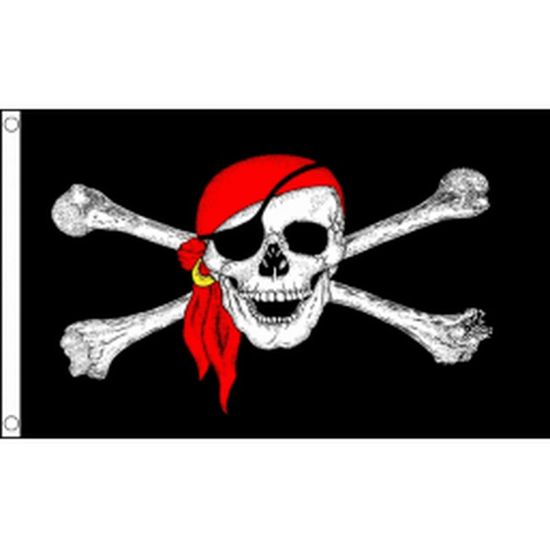 5x3 Pirate Bandana Flag