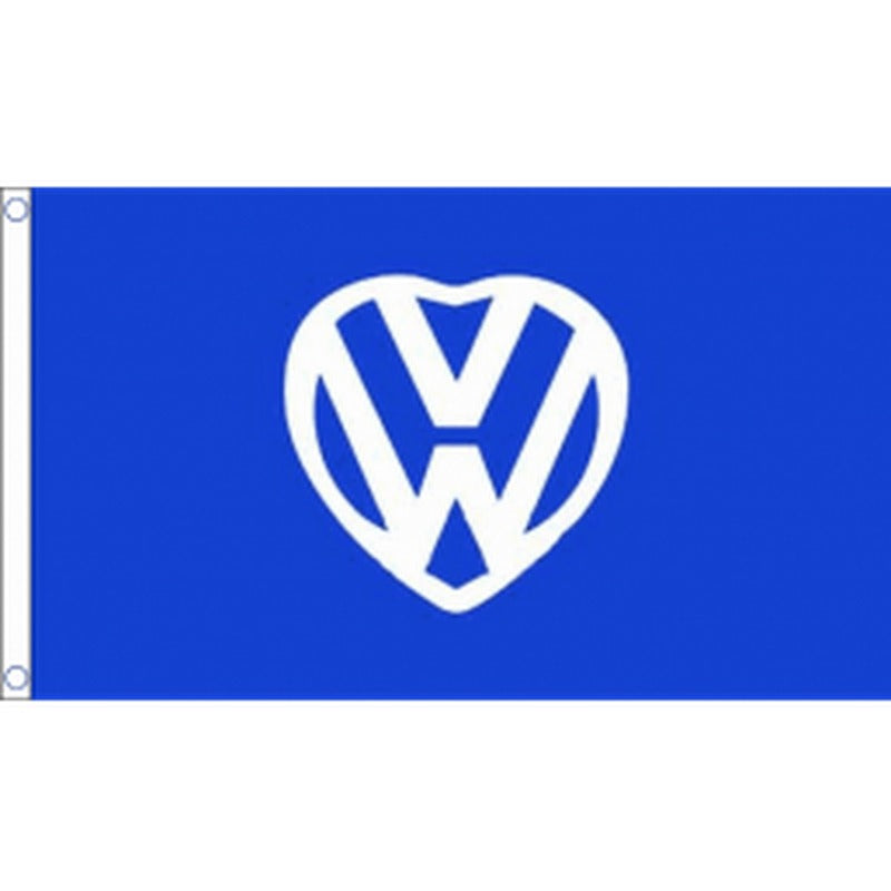 5x3 Love VW Dark Blue Flag