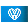 5x3 Love VW Light Blue Flag