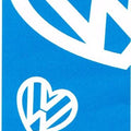 8x3 Love VW Blue & White Banner Flag